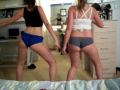 white/ mexican girl booty dance
