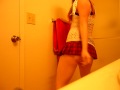 once again back by popular demand me dancing in school girl outfit
