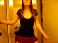 Me dancing in my bedroom