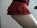 sexy red skirt