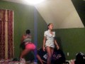 bre and britt actin silly ((((( shake that monkey))))