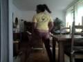 Twerking to She Got a Donk