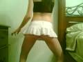 Mini-Skirt Striptease HOT!!!